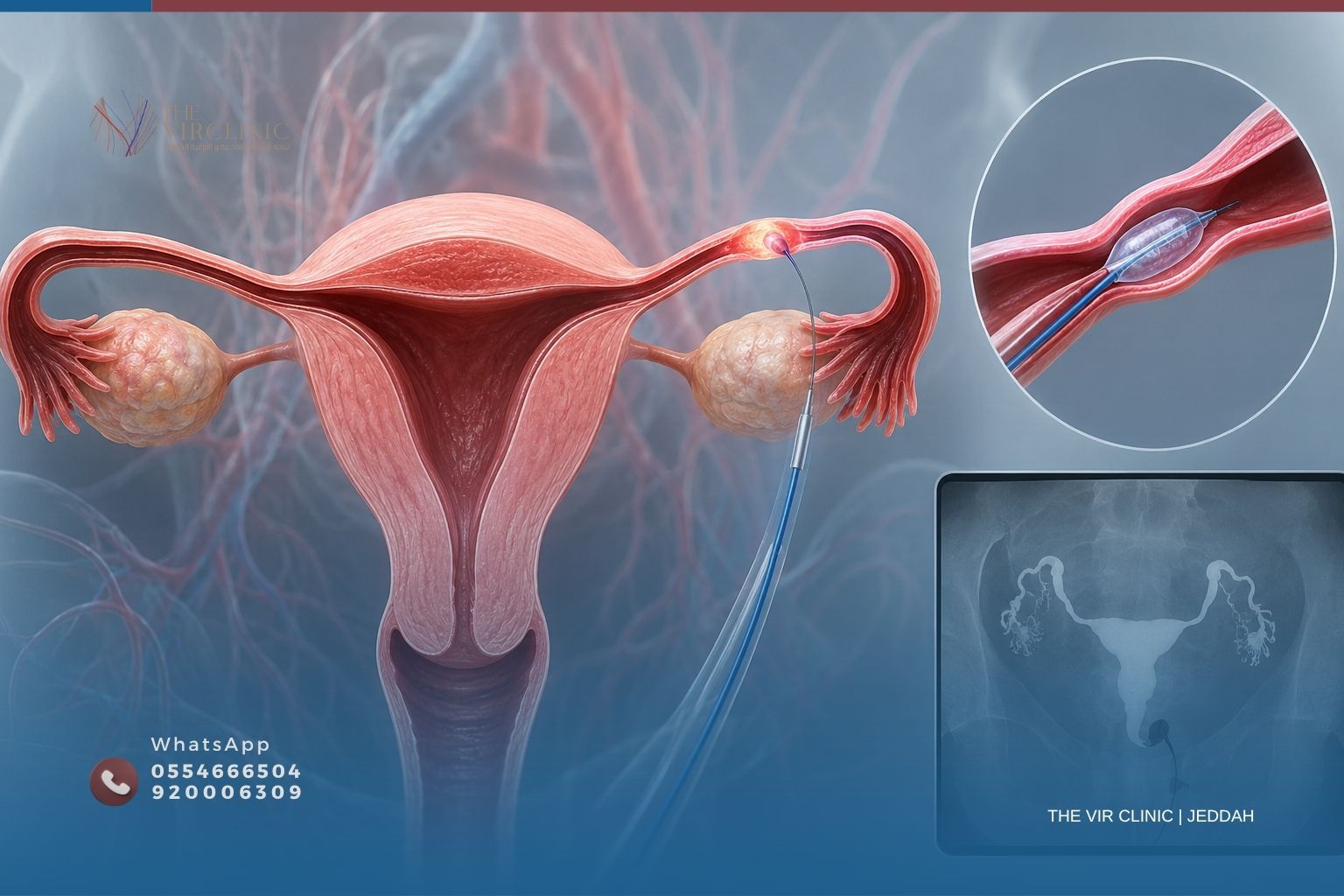 Read more about the article علاج انسداد قناة فالوب بالأشعة التداخلية: الحل الآمن لاستعادة فرص الحمل